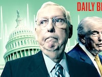 Mitch McConnell and Donald Trump