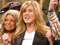 apl.de.ap, Fergie, Jennifer Aniston, will.i.am, Taboo, on January 10, 2004