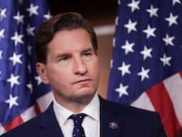 U.S. Rep. Dean Phillips (D-MN) attends a news conference on Iran negotiations on Capitol Hill, April 06, 2022 in Washington, DC.