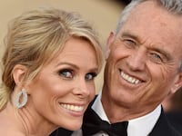 LOS ANGELES, CA - JANUARY 21: Actress Cheryl Hines and Robert Kennedy Jr. attend the 24th Annual Screen Actors Guild Awards at The Shrine Auditorium on January 21, 2018 in Los Angeles, California.