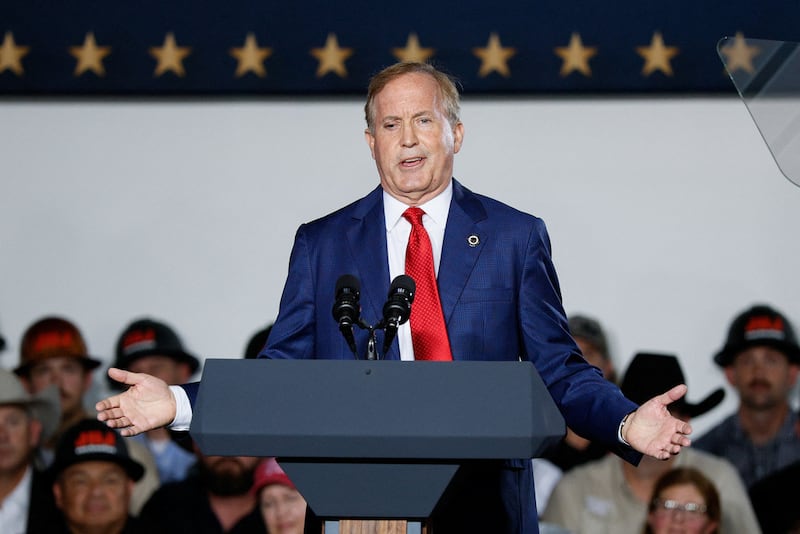 Embattled Texas Republican Senate candidate Ken Paxton has canceled events after crowds dwindled.