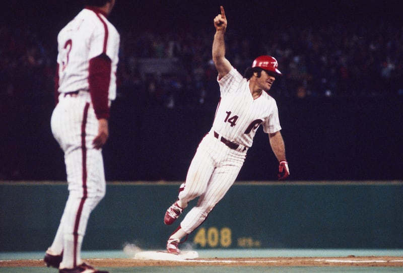Pete Rose.