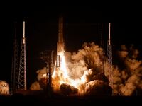 Boeing-Lockheed joint venture United Launch Alliance's next-generation Vulcan rocket launches on its debut flight from Cape Canaveral, Florida, Jan. 8, 2024.