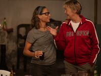 Photo still of Jodie Foster and Annette Bening in Nyad