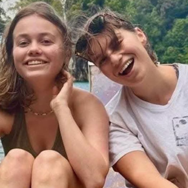 Pictured, Charlotte Pohl and Maria Lepère