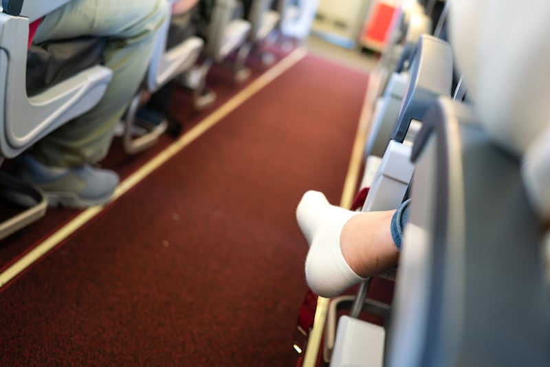 How to Prevent Cankles During Long Flights