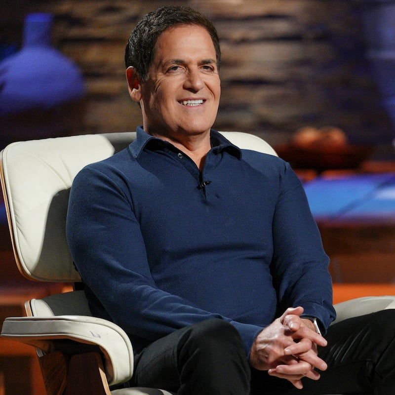 Mark Cuban on Shark Tank.