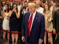 Donald Trump bragged took credit for the 2028 Olympics being held in Los Angeles as the 2024 Paris Olympics came to a close.
