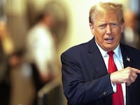 Donald Trump will be in a Manhattan courtroom Thursday as a separate hearing before the United States Supreme Court on his claims of presidential immunity gets underway.