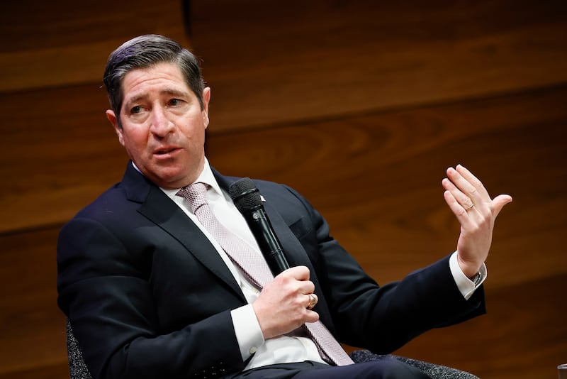WASHINGTON, DC - JANUARY 14: Scott Kupor speaks onstage at the U.S. Tech Force Conversation at the Johns Hopkins University Bloomberg Center Theatre on January 14, 2026 in Washington, DC. (Photo by Paul Morigi/Getty Images for Washington AI Network)