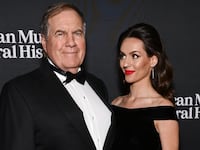 Bill Belichick and Jordon Hudson