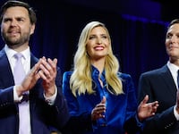 Ivanka Trump at her father’s 2024 victory rally in West Palm Beach.