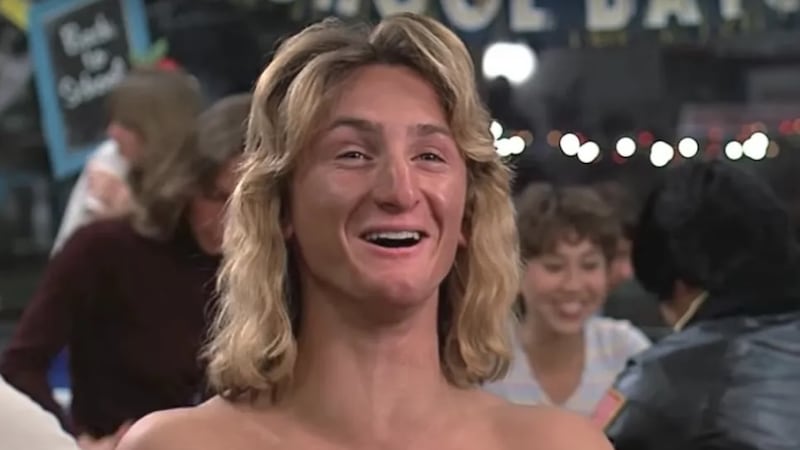 Sean Penn as Jeff Spicoli in "Fast Times at Ridgemont High" (1982)