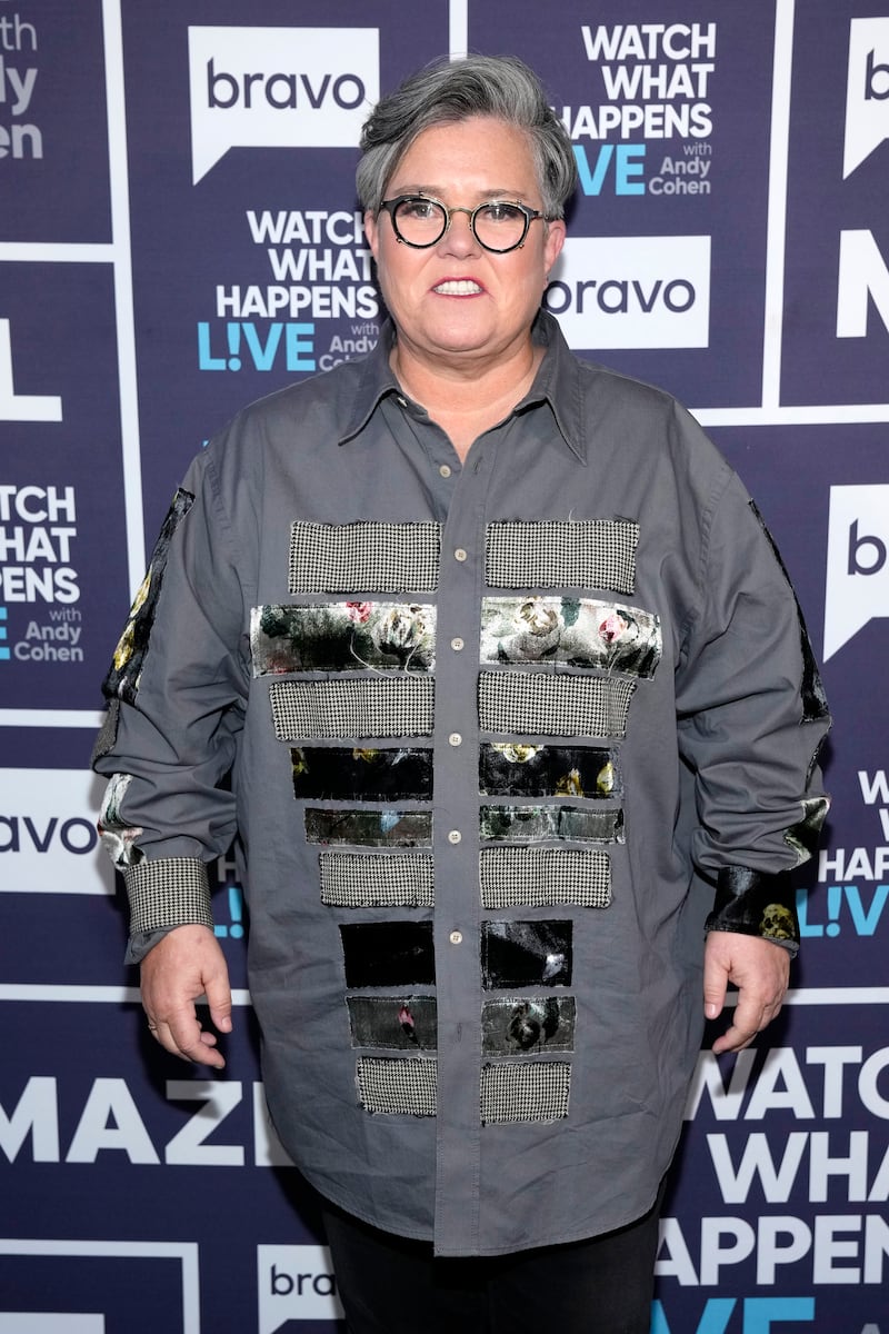 Rosie O’Donnell started using Mounjaro in late 2022. Pictured here in September 2022.