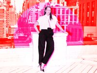 A photo illustration of Jenna Lyons from RHONY.