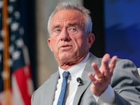 WASHINGTON, DC - FEBRUARY 09: U.S. Secretary of Health and Human Services Robert F. Kennedy Jr. speaks at The Heritage Foundation on February 09, 2026 in Washington, DC. The Heritage Foundation held an event to celebrate one year of "Making America Healthy Again." (Photo by Heather Diehl/Getty Images)