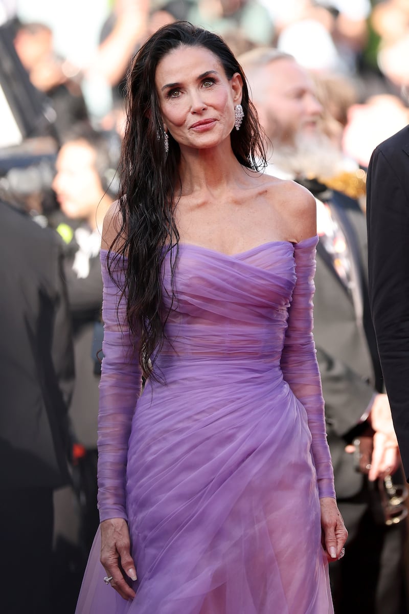 Jury Member Demi Moore attends the "La Vie D'Une Femme" screening during the 79th annual Cannes Film Festival at Palais des Festivals on May 13, 2026, in Cannes, France.