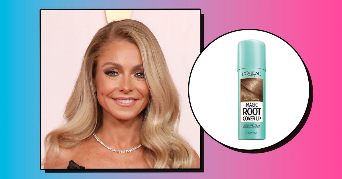 Kelly Ripa schwört auf diesen Ansatz-Concealer, der graue Ansätze in 3 ...
