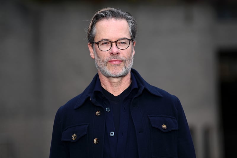 LONDON, ENGLAND - JANUARY 15: Guy Pearce attends "The Brutalist" photocall at The Barbican Centre on January 15, 2025 in London, England. (Photo by Joe Maher/Getty Images)