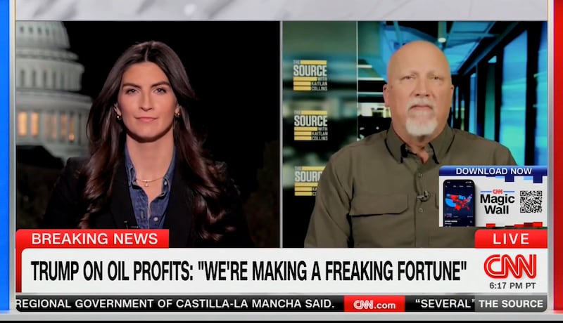 Kaitlan Collins asks Chip Roy about Big Oil’s profits while Americans struggle with gas prices.