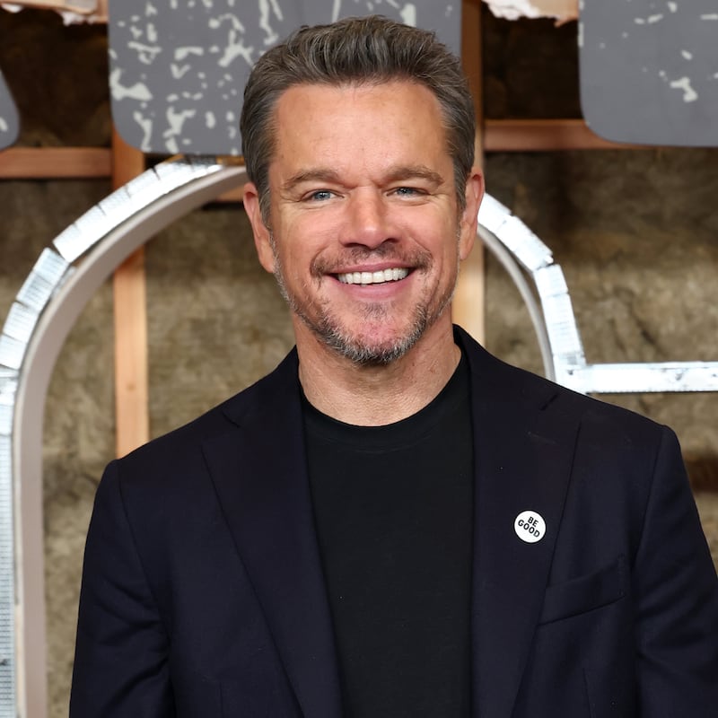 NEW YORK, NEW YORK - JANUARY 13: Matt Damon attends Netflix's "The Rip" New York Premiere at Alice Tully Hall, Lincoln Center on January 13, 2026 in New York City. (Photo by Cindy Ord/Getty Images)