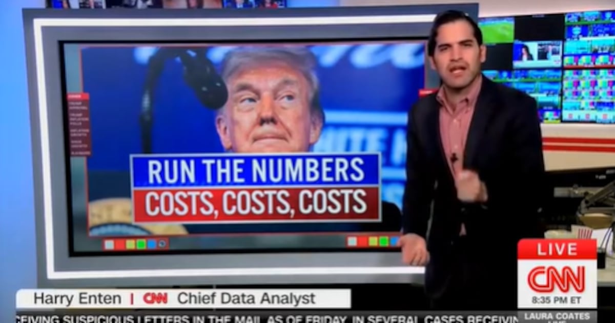 CNN-Daten-Guru konfrontiert Trump mit „vernichtender“ Realität