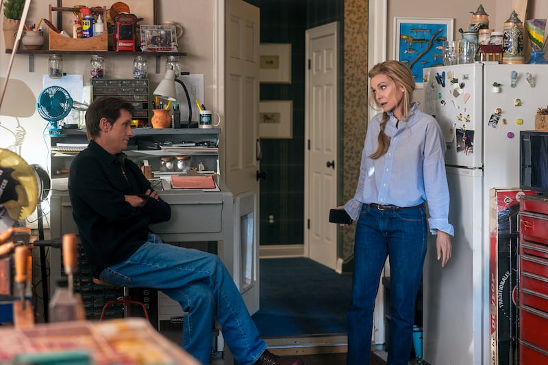 Denis Leary and Michelle Pfeiffer in Oh. What. Fun.