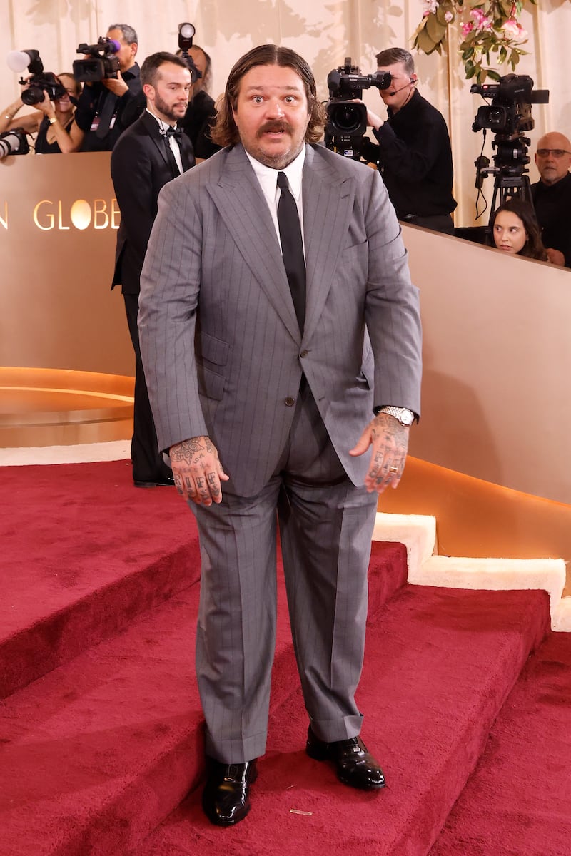 Matty Matheson attends the 83rd annual Golden Globe Awards