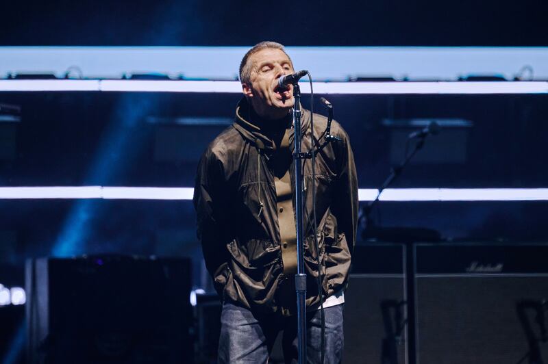 Oasis member Liam Gallagher 2025