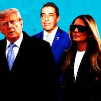 Paolo Zampolli, Donald Trump, Melania Trump