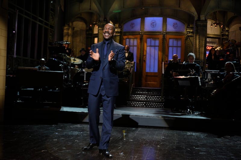 Eddie Murphy on February 15, 2015 SNL