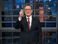 The Late Show with Stephen Colbert, Colbert talking about Trump