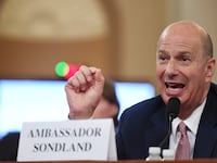 The Federal Election Commission slapped a $28,000 fine on the hotel company belonging to Trump’s former ambassador to the European Union, Gordon Sondland.