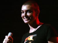 Singer Sinead O’Connor performs with reggae legend Burning Spear at the 5th Annual Jammy Awards in New York, April 26, 2005.