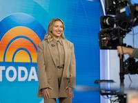 Scarlett Johansson on Monday, November 13, 2023 in the Today studio.
