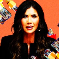Kristi Noem photo illustration