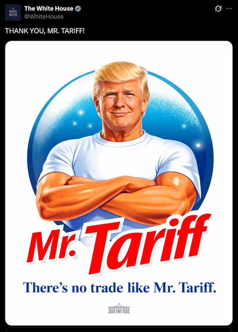 White House X Post