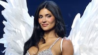 LOS ANGELES, CALIFORNIA - OCTOBER 18: Kylie Jenner walks the runway for the Victoria's Secret Fashion Show 2026 on October 18, 2026 in Los Angeles, California. (Photo by Kevin Mazur/Getty Images for Victoria's Secret)
