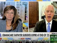 Ron Johnson talking to Maria Bartiromo