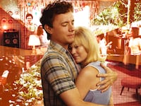 Tom Hanks and Robin Wright in “Here”.