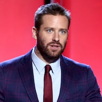 Armie Hammer at an awards show