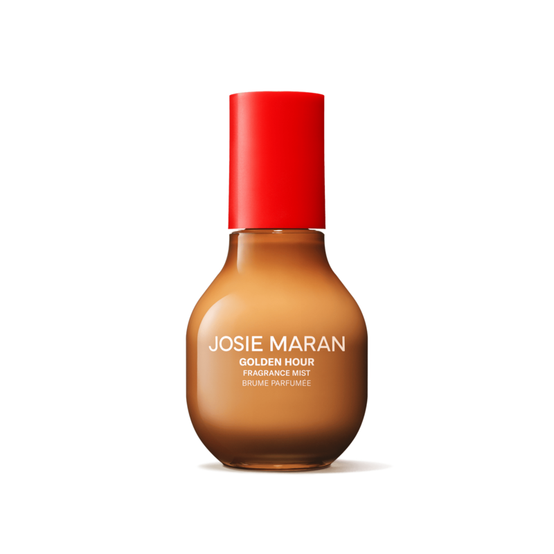 bottle of Josie Maran Golden Hour Fragrance Mist