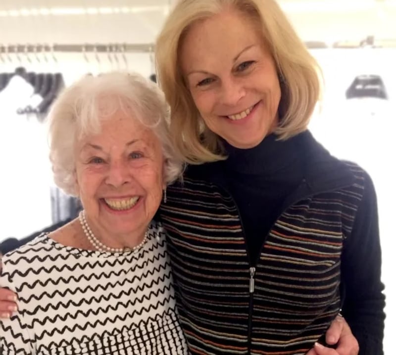 A photo from Millie Hefner Gunn's obituary, provided by Christie Hefner.