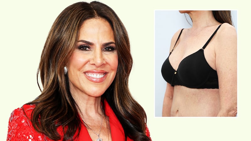 A photo composite for Looker of Jennifer Fessler.