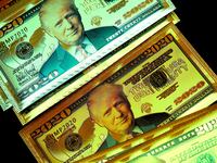 Fictional Trump-themed money
