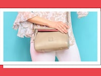 Dooney & Bourke Saffiano Leather Rena Flap Crossbody