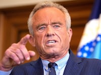 Health and Human Services Secretary Robert F. Kennedy Jr. speaks at the United States Department of Agriculture Whitten Building on June 10, 2025 in Washington, D.C.