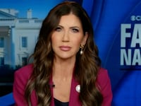 Kristi Noem on CBS' Face the Nation.