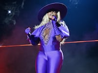 Mary J. Blige performs during opening night of her Las Vegas residency at Dolby Live at Park MGM on May 01, 2026 in Las Vegas, Nevada.