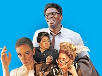 A photo composite of Megan Mullaly, Théodore Pellerin, Colman Domingo, Da’Vine Joy Randolph, and Jodie Foster